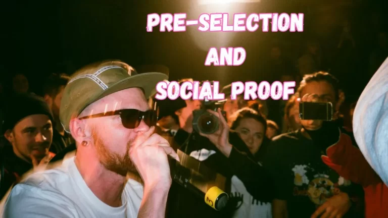 White guy rapping at a party